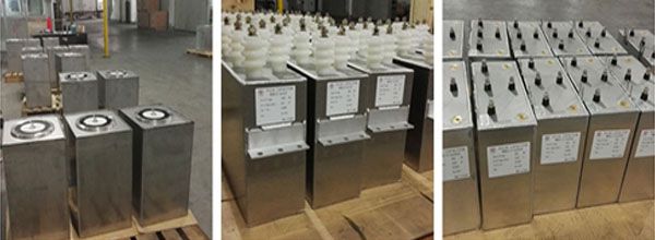 These capacitors are energy storage pulsed types , which we finished production recently .